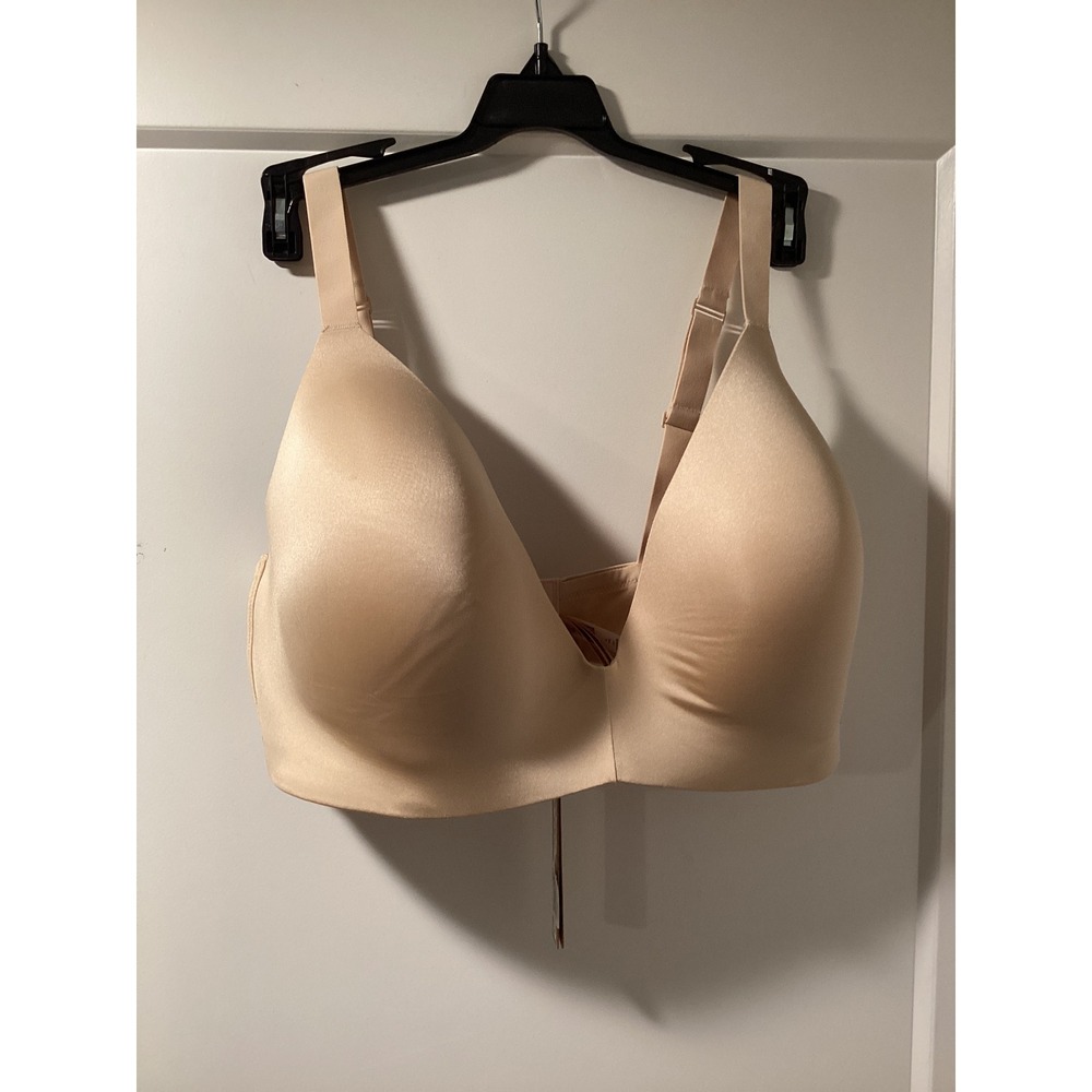 SKIMS Wireless Form T-Shirt‎ Bra Sand DM-DEM-9540W Size 40DDD NWT